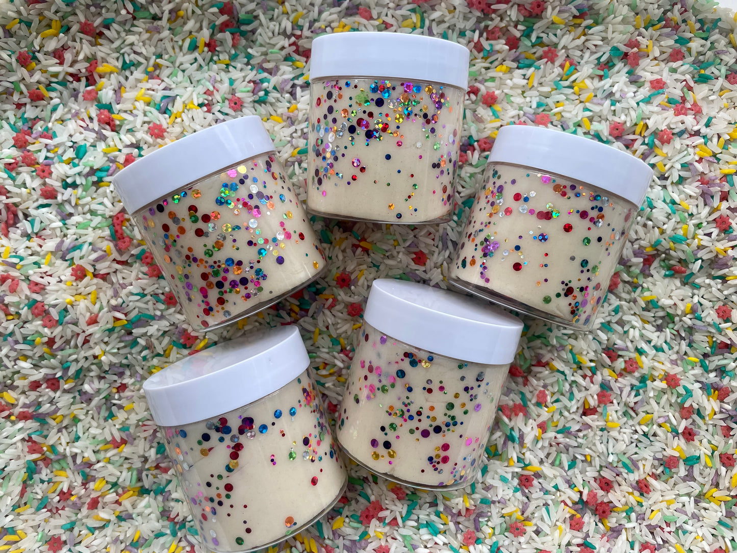 Custom Dough to Go Jars & Party Favors