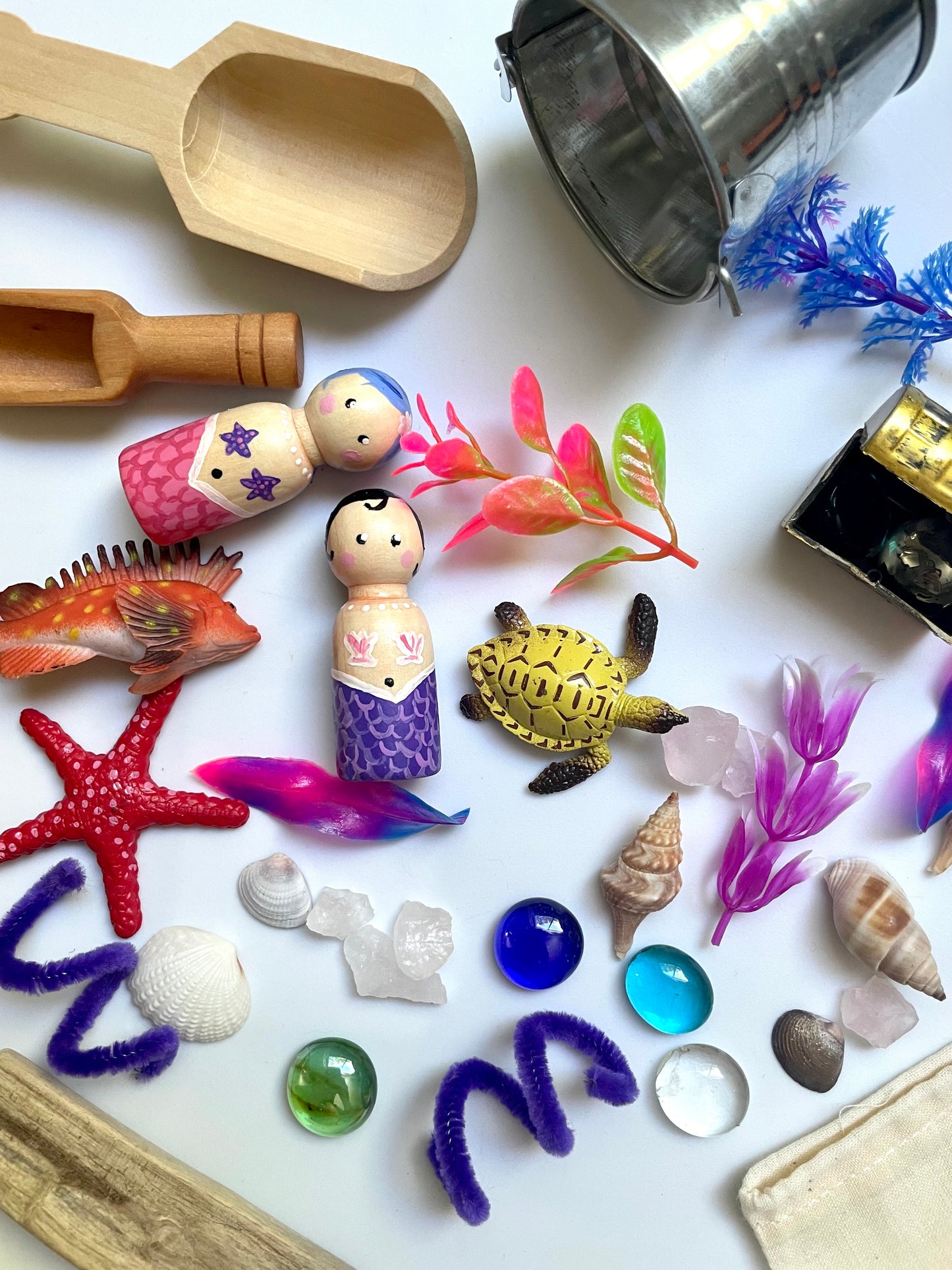 Play Dough Kit- Mermaid