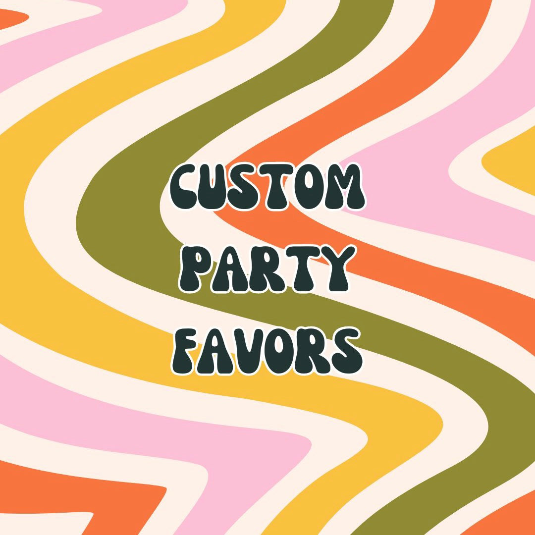 Custom Dough to Go Jars & Party Favors