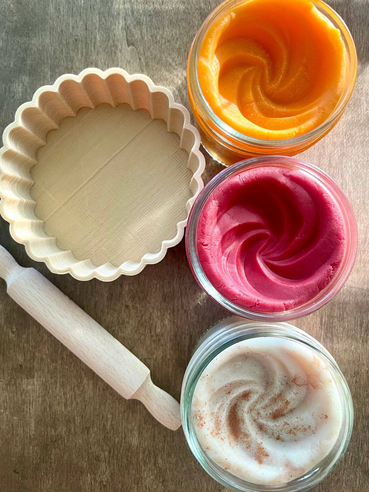 Autumn Play Dough & Pie Kit - Fall SCENTED