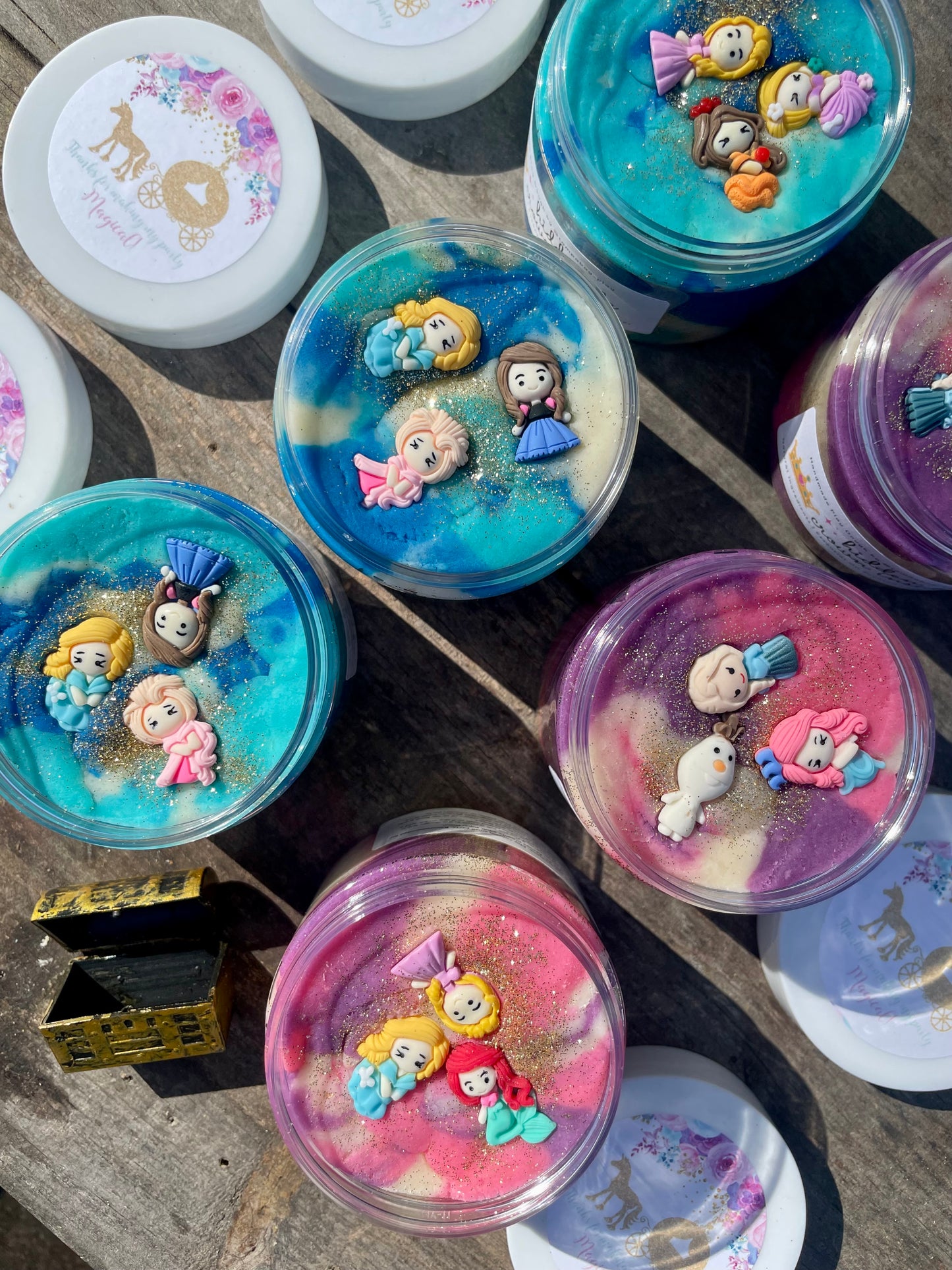 Custom Dough to Go Jars & Party Favors