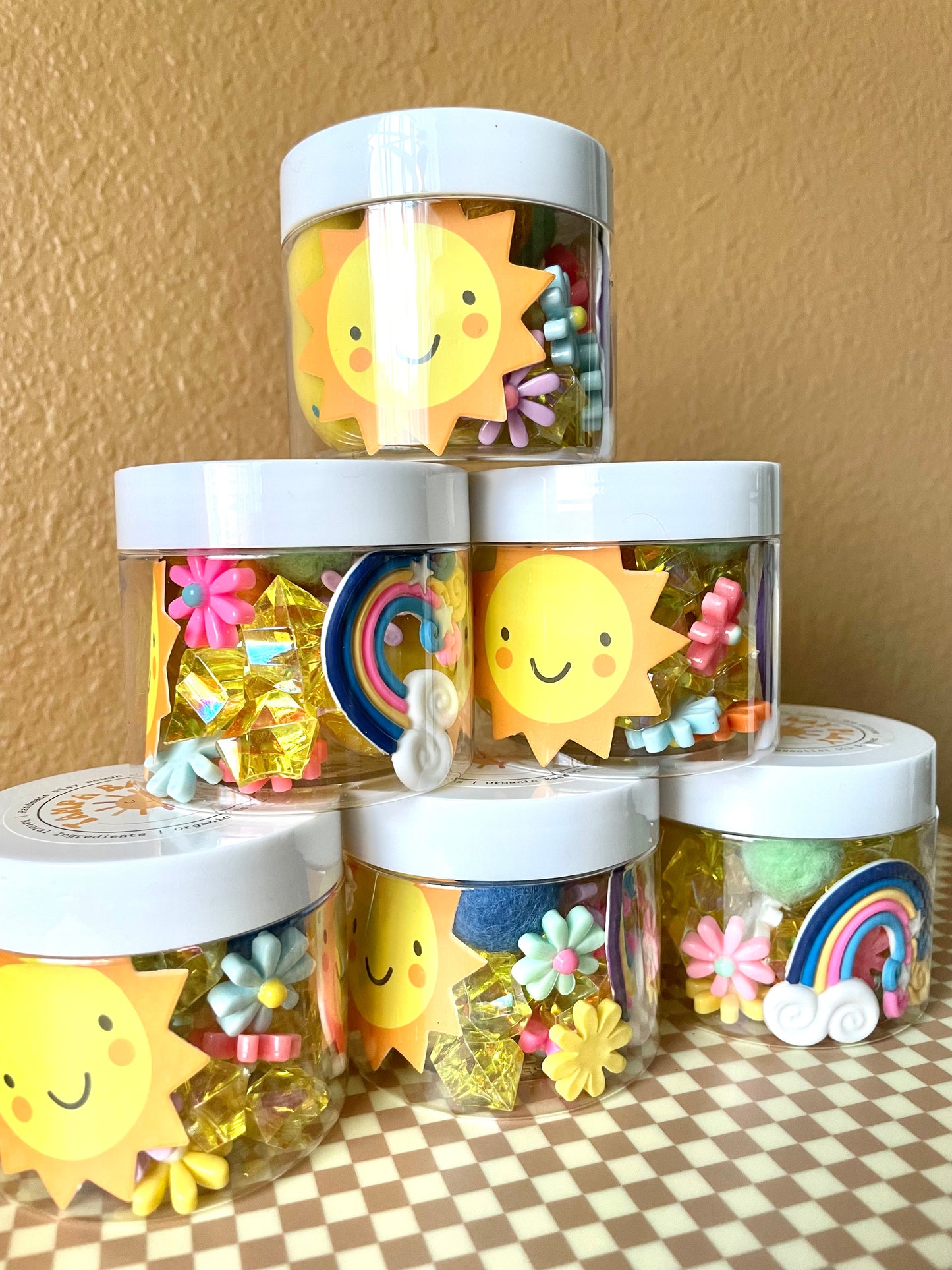 Custom Dough to Go Jars & Party Favors