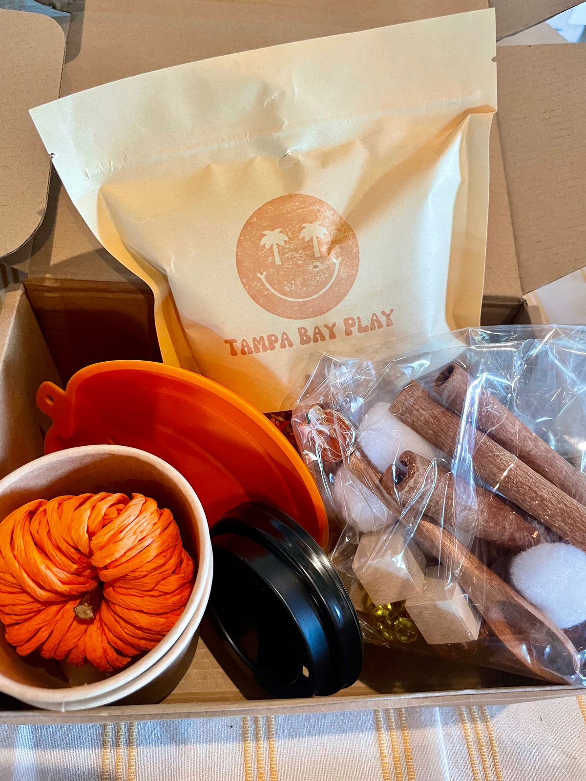 Autumn Pumpkin Spice Late Sensory Rice Kit