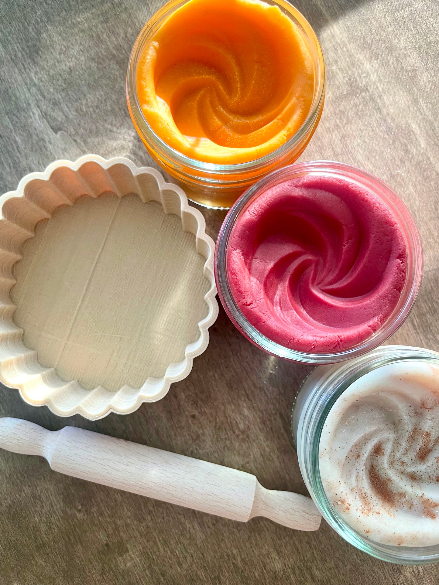 Autumn Play Dough & Pie Kit - Fall SCENTED