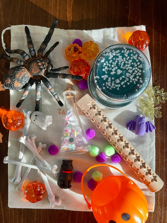 Busy Bag Play Dough Kit- Halloween