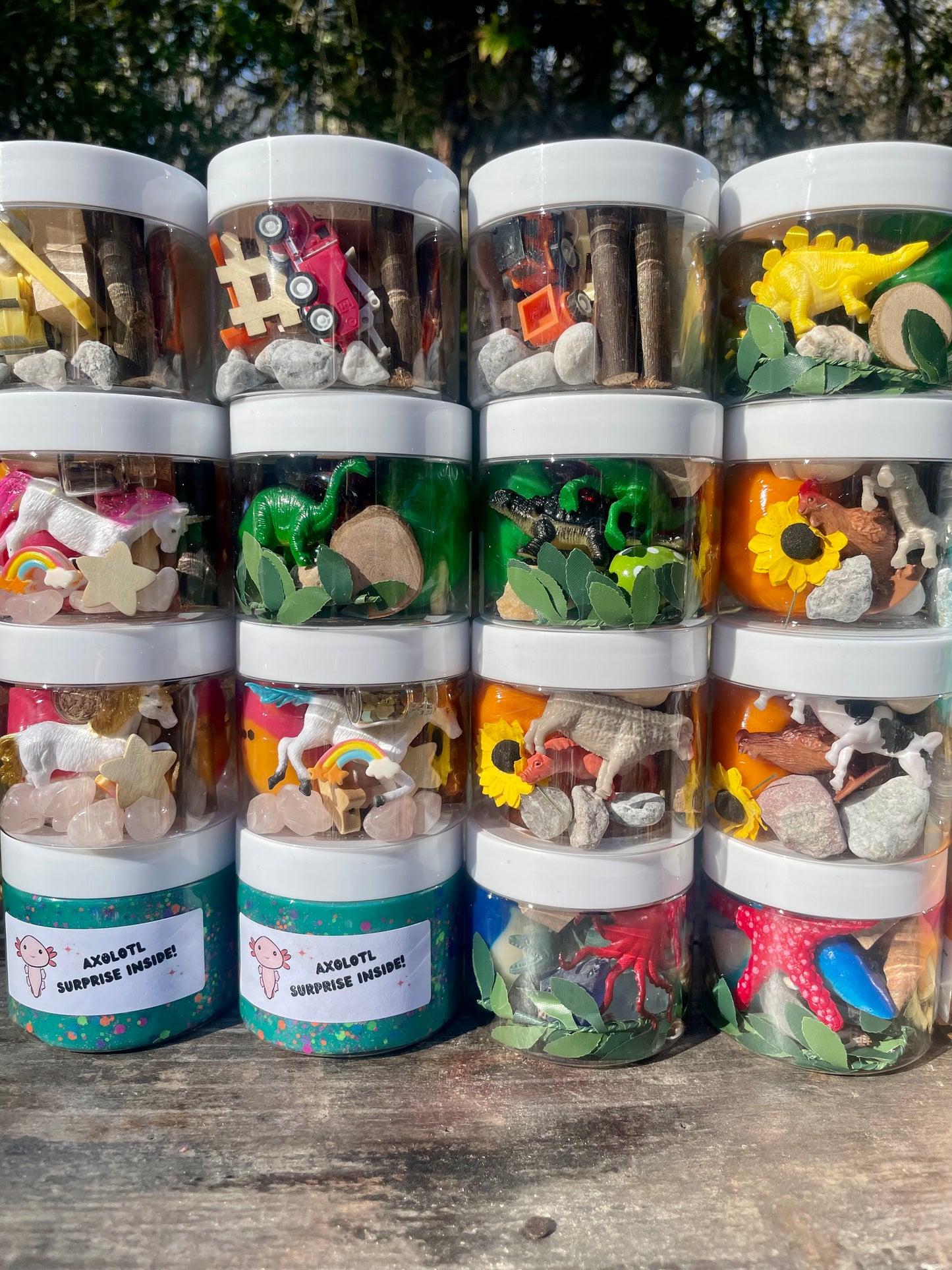 Custom Dough to Go Jars & Party Favors