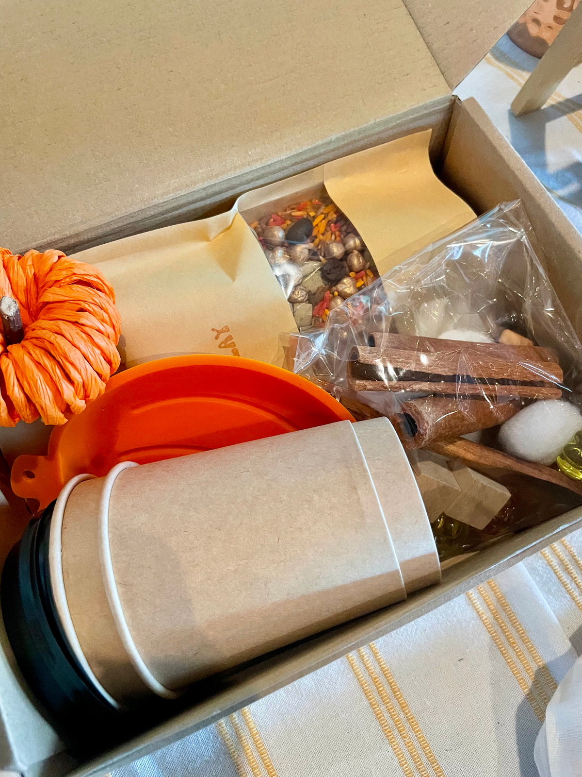 Autumn Pumpkin Spice Late Sensory Rice Kit