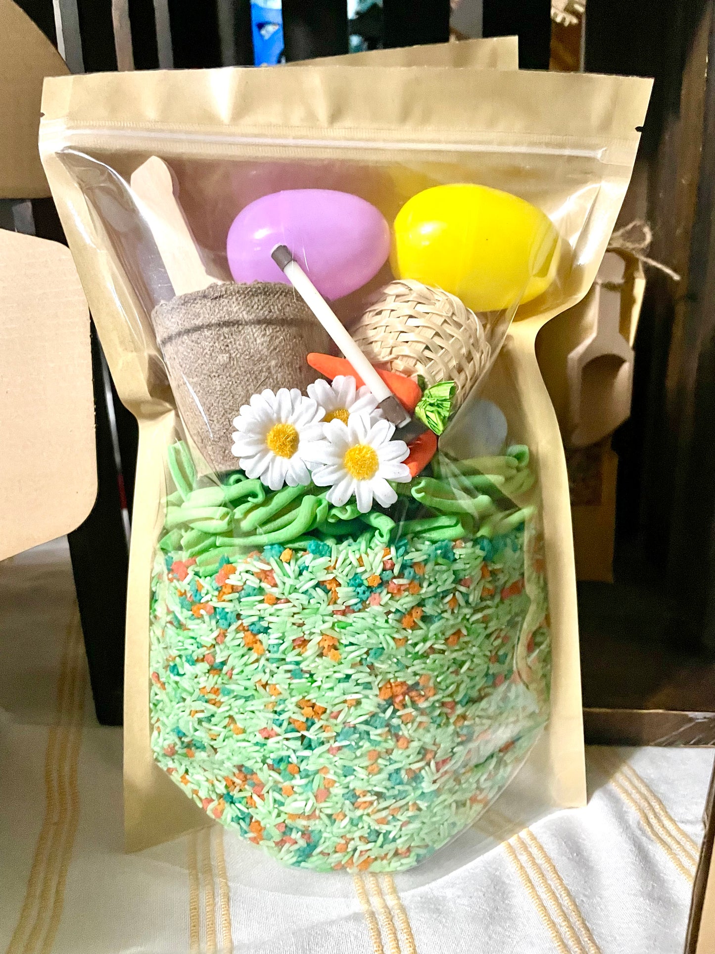 Sensory Rice Kit- Spring Garden