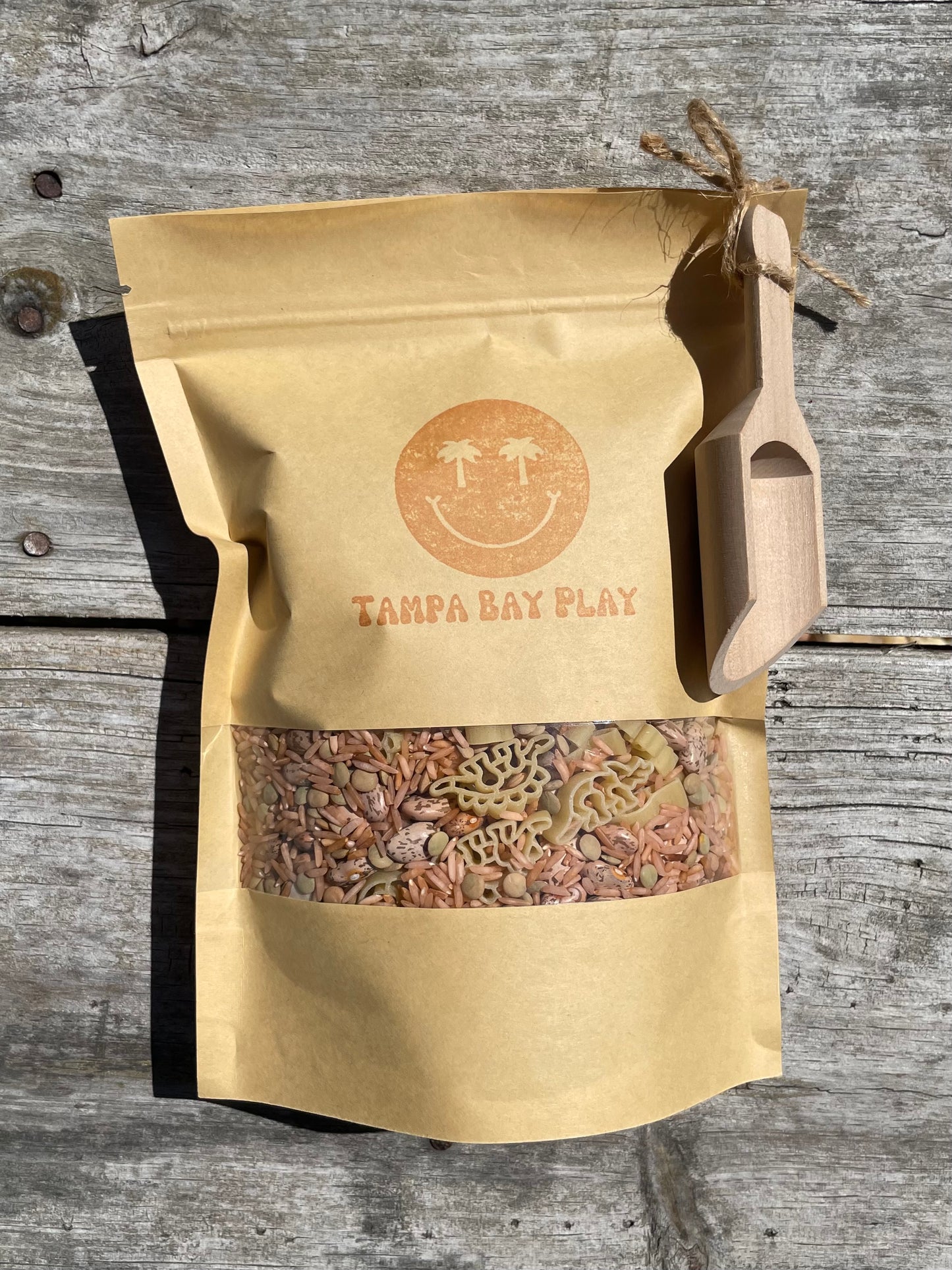 Sensory Rice- Dinosaur Dig