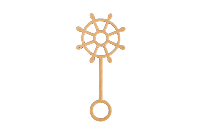 Eco-Bubble Wand - Ship Helm