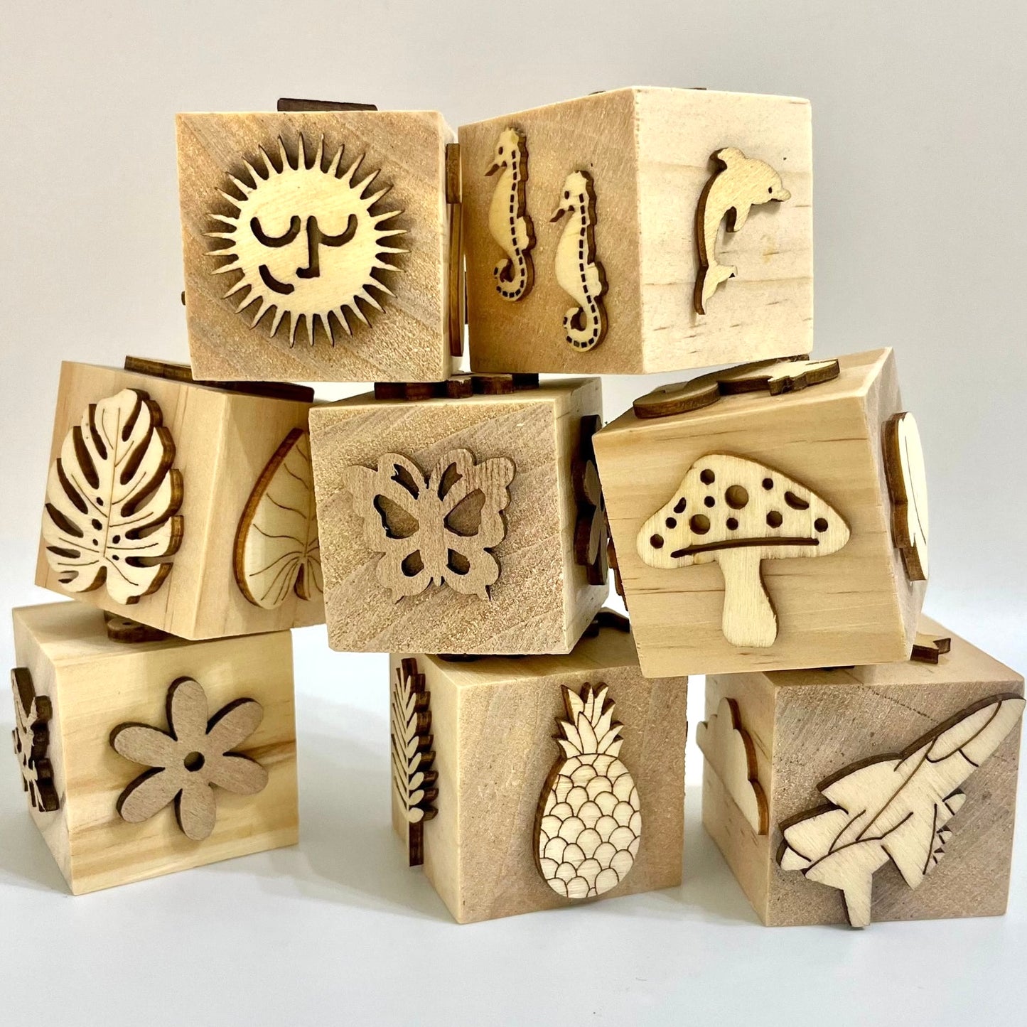 Wooden Block Stamp